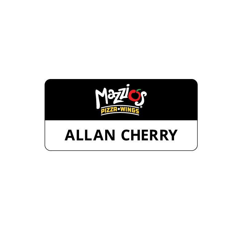 Hourly Name Badge w/Personalized Text (Franchisees Only)