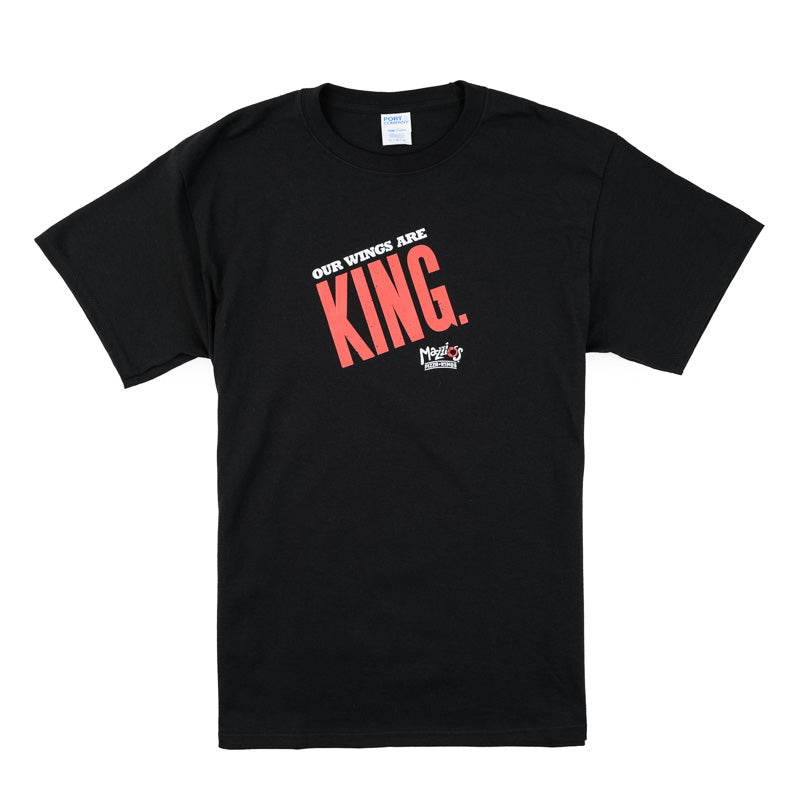 Our Wings Are King Tee - Black