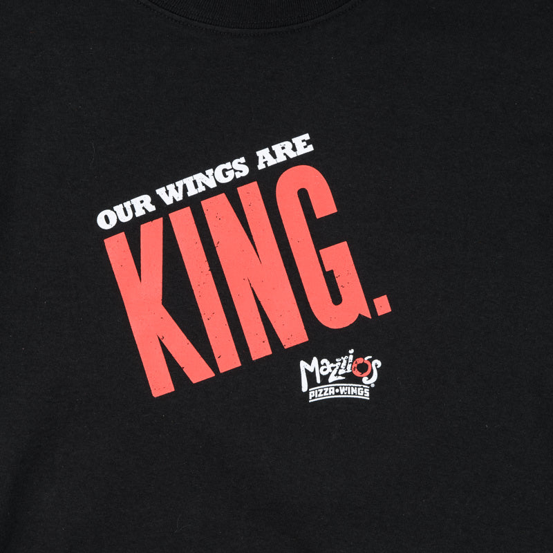 Our Wings Are King Tee - Black