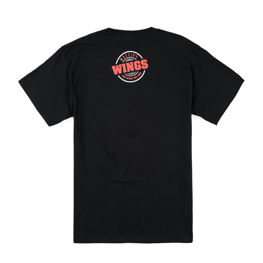 Our Wings Are King Tee - Black - LAST CHANCE
