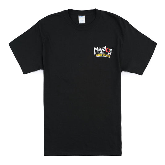 Pizza & Wings Tee - Black