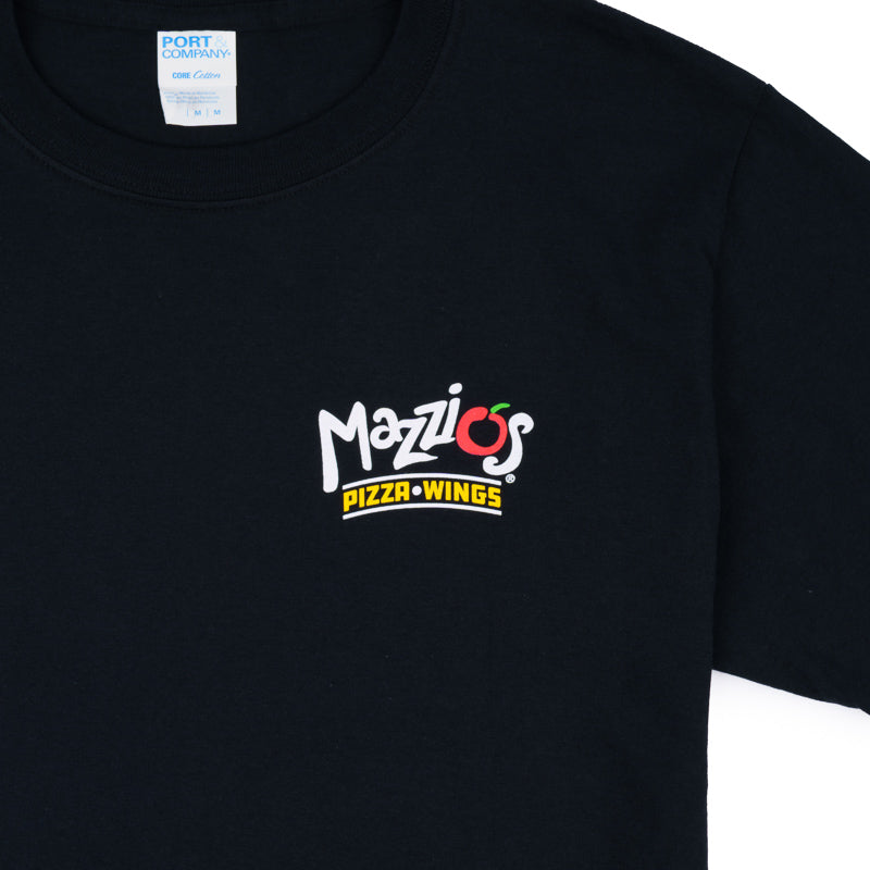 Slice & Drum Tee - Black