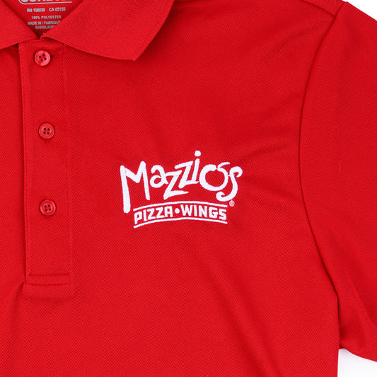 Men's Performance Polo - Red