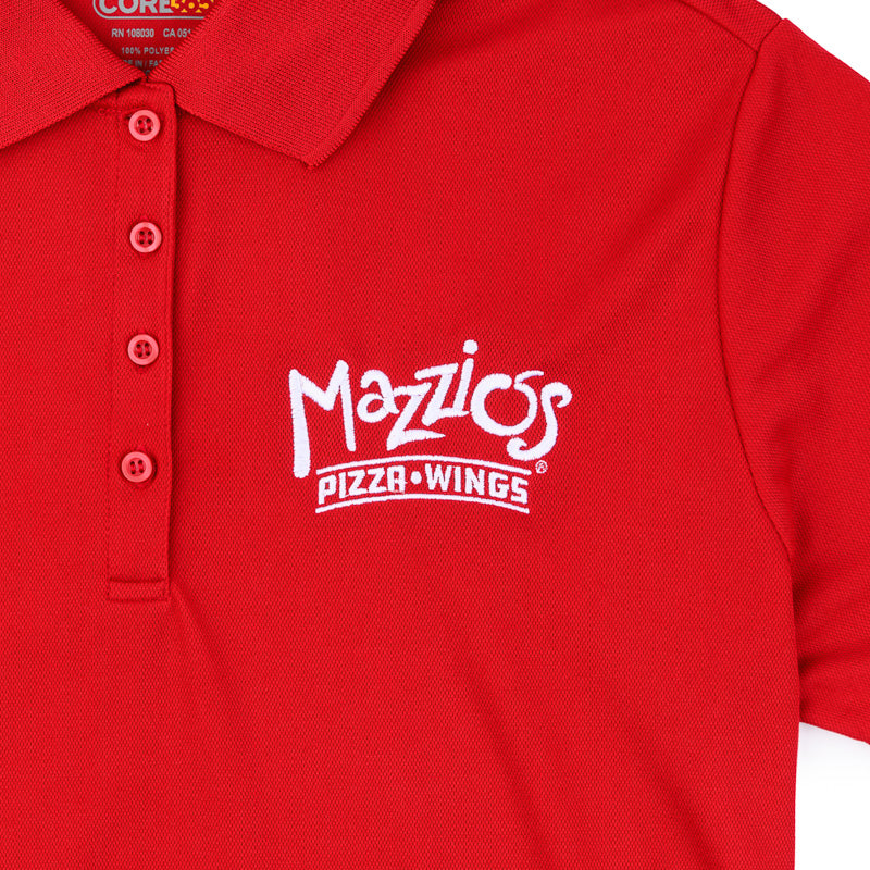 Women's Performance Polo - Red