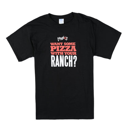 Pizza With Your Ranch Tee - Black