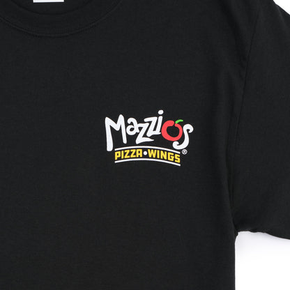 Pizza & Wings Tee - Black