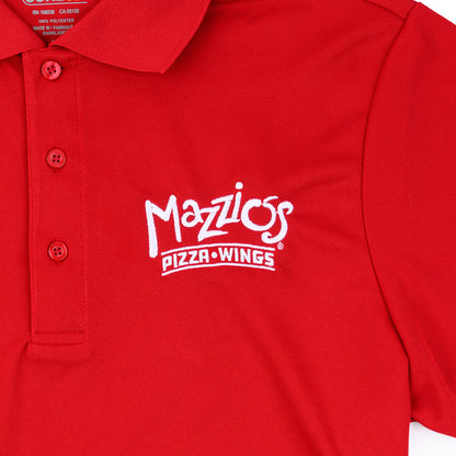 Men's Performance Polo - Red